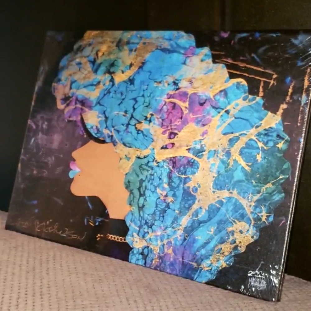 "A Colorful Life" canvas print.